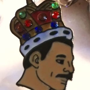 Freddie Mercury Lapel Pin Rare